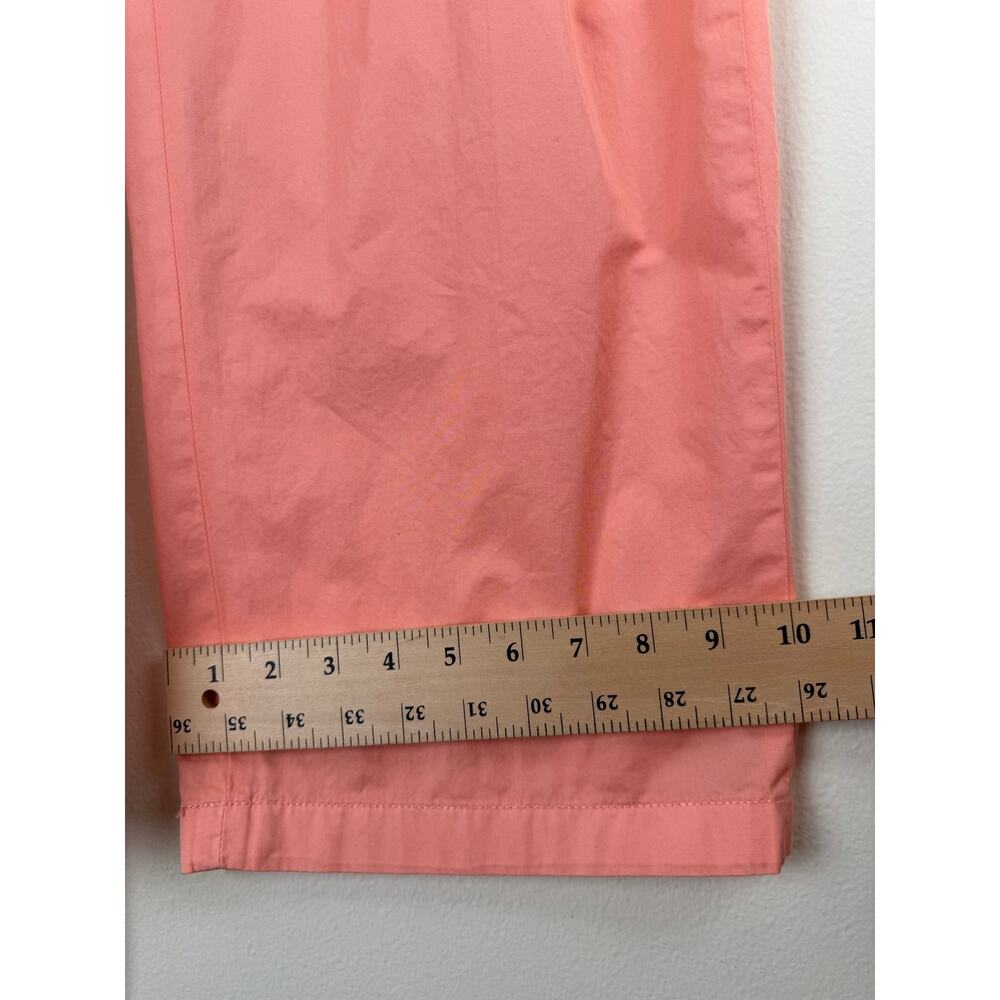 NWT J.Crew Essential Wide Leg Poplin Pants Peony 6 - Picture 14 of 14